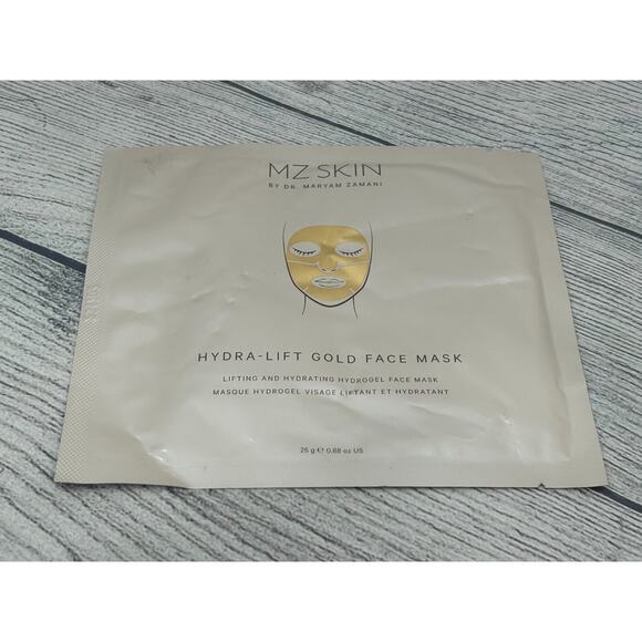 MZ Skin Lifting & Hydrating Hydrogel Hydra Lift Gold Face Mask 25g 0.88 oz - Picture 2 of 6